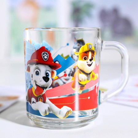Mug "Puppy Patrol", 200 ml, d = 7.2 cm, h = 9 cm, glass