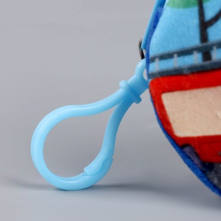 Wallet for children "boy", plush, color mix-5