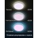 Lamp of the Citilux “Sputnik” CL734330G, 1x33W, LED, white color