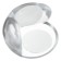 Set of linings on corners, 12 pcs., Transparent