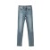 Women's jeans modeling with high planting Contte Elegant, XS size, MID Blue color