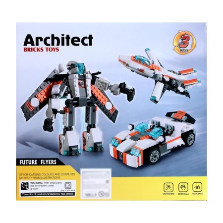 Designer "Robot", 3 assembly options, 237 parts-1