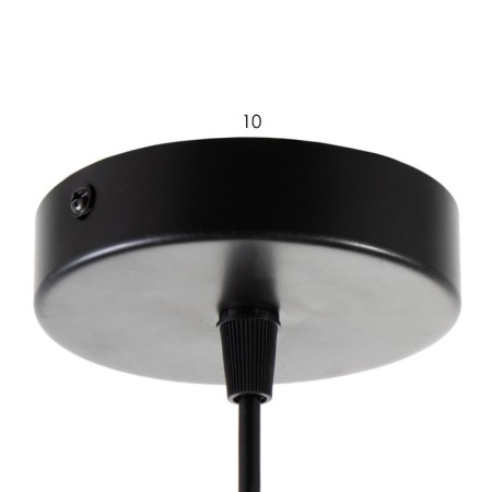 Lamp Bayerlux 2627/1 E27 40W Black 25x25-125 cm-5
