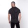 Striped t -shirt, black color, size 48