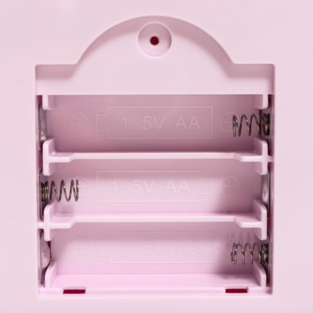 Piggy bank plastic d/coins and bills "safe with ears" code castle, sound 3AA mix 20x12.2x13 cm-6