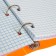 A notebook on rings A5 120 sheets in Calligrata Calgrata Called, plastic cover, offset unit