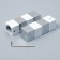 Tip on the cornice d = 19 mm "Magnum", the color is white/chrome