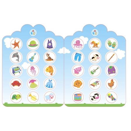 My first reusable stickers 2+-3