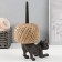 Souvenir coil for cast iron "cat" 12x21.5 cm