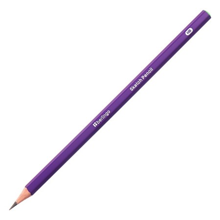 A set of pencils of b/g of different hardness 6pcs Berlingo 2h-2b, sharpened., K/pack.-1