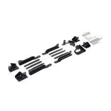 Set of fasteners for rival thresholds for Hyundai Santa Fe IV Restyling 2021-V./Tucson IV 2021-V./Kia Sorento IV 2020-N./Kia Sportage V 2021-n., Steel, steel.