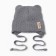 Children's hat minku, rr 46-48, gray color