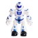 Robot radio -controlled "dancer", light and sound effects, works on batteries, red color