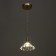 Bayerlux lamp "Jami" LED 10W gold 16x16x19-130 cm