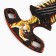 A set of weapons "fiery" shuriken, hunting knife, tech knife, navah knife