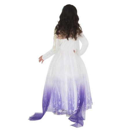 Carnival costume "Elsa 2 lush, white dress", p. 32, height 128 cm-2