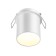 Lamp built -in Novotech. Butt, 50W, GU10, 78x68x68 mm, white color
