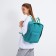 Backpack School Textile Nazamok, 38x27x13 cm, green color