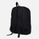 Young backpack from textiles on lightning, 3 pockets, black color