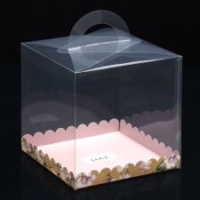 Confectionery box, chest, packaging, with love, 20 x 20 x 20 cm