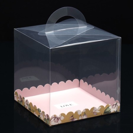 Confectionery box, chest, packaging, with love, 20 x 20 x 20 cm