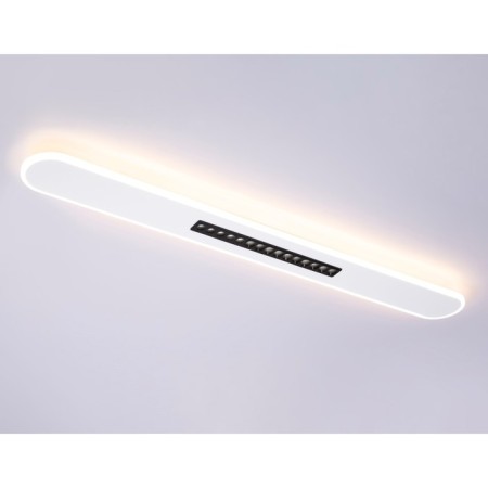 LED ceiling LED AMBRELLA LIGHT, LINTECH, FL51445, LED, 70 W, 5250LUM, 3000-6400K, white, black color.-3