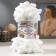 Yarn "Puffy" 100 % micropoliester 9m/100g (55 white)