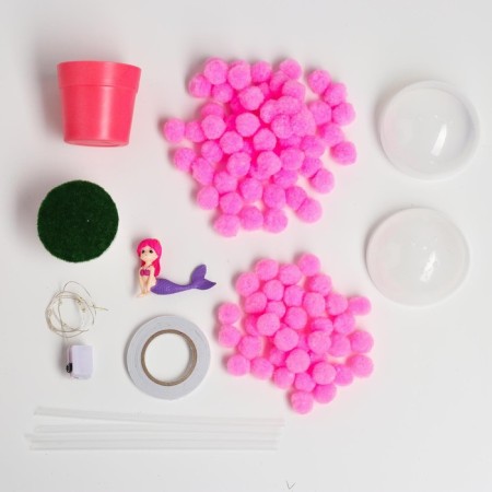 Set for creativity "Ball: cute mermaid"-3