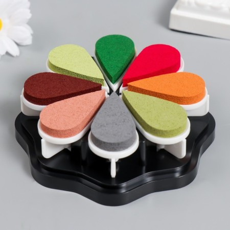 Stamping pillow "Tuscan" set of 8 colors 4.2x11x11 cm-2