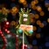 Caramel on a stick "deer", green, 25 g