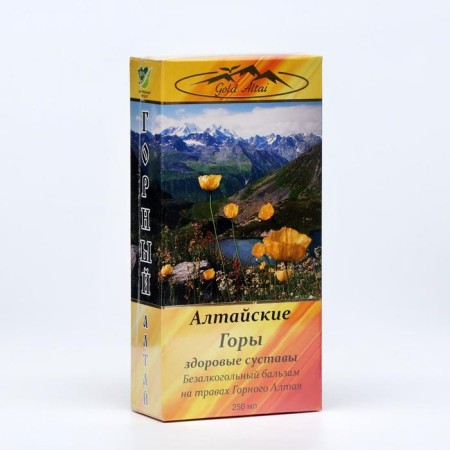 Balsam Altai mountains healthy joints, 250 ml.