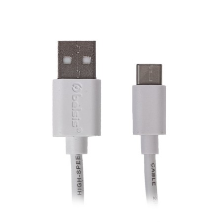 Belsis BS3216, Type -C - USB, 2 A, 1 m, fast charging, data transfer, white