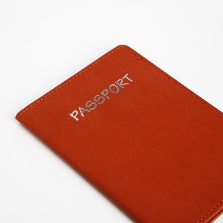 Cover for passport, red-3