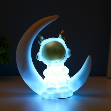 Spinker "Losyash astronaut" Led usb white 18x17x7cm Risalux-2