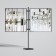 Chandelier on the rod Matilda A1064PL-12CC, E14, 12x40 W, 82x82x68 cm, chrome