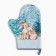 Mittens-Open "Let it Snow" 20x28 cm, sarzha, 100% x/l, boat 250 g/m2