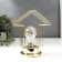 Night Loft 16459/1 LED from batteries 3haa gold 10x10x20 cm Risalux