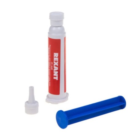 Flus-gel soldering Rexant, soldering acid, 12 ml, techno-sprets