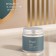 Aromatic candle "HYGGE" #20 saffron and caramel, soy wax, in a bank, 90 g