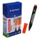 Permanent marker 5.0 mm centropen 8566, line 2.5 mm, orange color