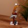 Souvenir "Duck on the beach" tree 27 cm