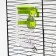 External drinker for a cage, 500 ml, green