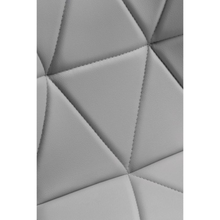 Computer chair Trizor Metal/Eco -leather, Chrome/Gray 53x53x69 cm-6