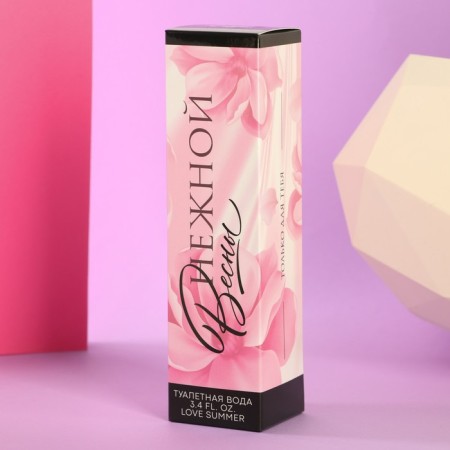 Toilet water "delicate spring", 100 ml.-4