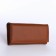 Women's wallet on a magnet, brown color