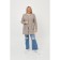 Female jacket, size 58, gray color