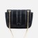 Magnet bag bag, long chain, black color