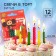 Set of candles for the cake "Happy Birthday", 12 pieces, cheburashka