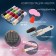 The sewing set "Button", 52 items, in a bunk box 13 × 13 × 6.5 cm, color mix