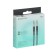 Audio Borofone BL1, Jack 3.5 mm (M) -Jack 3.5 mm (M), TPE braid, 1 m, black